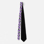 Whimsical Monsters Fun Custom Necktie Tie ネクタイ (裏面)