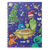 Whimsical Monsters Illustration Notebook ノートブック (正面)