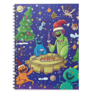 Whimsical Monsters Illustration Notebook ノートブック