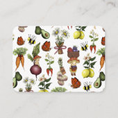 Whimsical Mushroom Books for Baby Shower Request エンクロージャーカード (裏面)