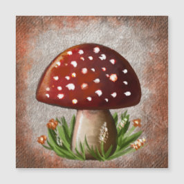 Whimsical Mushroom & Fungi Motif – Nature-Inspired