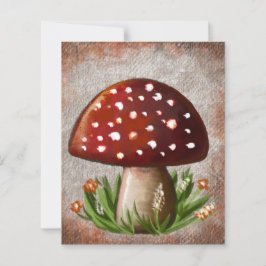 Whimsical Mushroom & Fungi Motif – Nature-Inspired