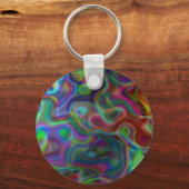 Whimsical Mushroom & Fungi Motif – Nature-Inspired キーホルダー (裏面)