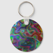 Whimsical Mushroom & Fungi Motif – Nature-Inspired キーホルダー (裏面)