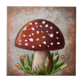 Whimsical Mushroom & Fungi Motif – Nature-Inspired タイル