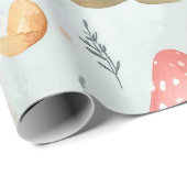 Whimsical Mushroom Wrapping Paper ラッピングペーパー (ロールコーナー)
