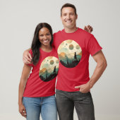 Whimsical Mystery Forest Camping Layered Foggy fri Tシャツ (ユニセックス)