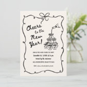Whimsical New Year's Eve Party 招待状 (スタンド正面)