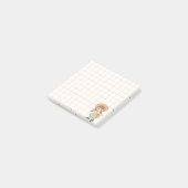 Whimsical Notebook Girl Art Collection ポストイット (アングル)