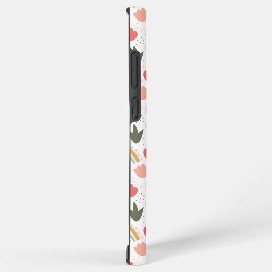 Whimsical Nursery Pattern with Clouds and Stars Samsung Galaxyケース (右側面)