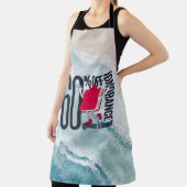 Whimsical Ocean Waves 60 Percent Off Ignorance All エプロン (インサイチュ)