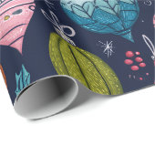 Whimsical Ornament Christmas ラッピングペーパー (ロールコーナー)