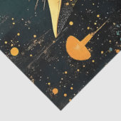 Whimsical Owl Fantasy Decoupage Paper in Teal  薄葉紙 (詳細)