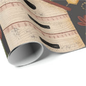 Whimsical Painted Bee Hives Beekeeper Honey ラッピングペーパー (ロールコーナー)