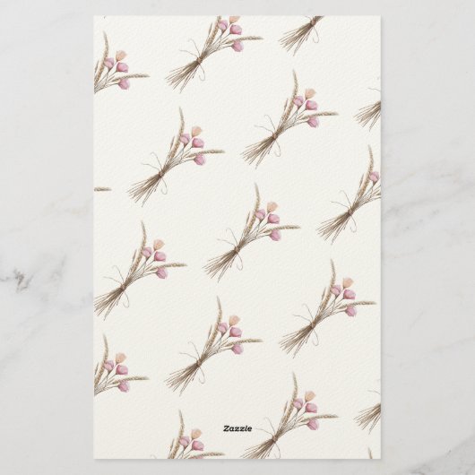 Whimsical Pajama Animals: Baby Guesses Game 便箋 (裏面)