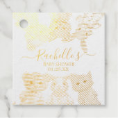 Whimsical Pajama Animals: Soft Pastel Party Accent フェイバータグ (正面)