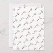 Whimsical Pajama Parade: Baby Shower Invitation  招待状 (裏面)