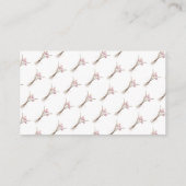 Whimsical Pajama Parade Tiger Diaper Raffle エンクロージャーカード (裏面)