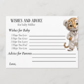 Whimsical Pajama Parade Wishes and Advice エンクロージャーカード (正面)