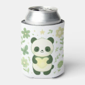 Whimsical Panda Heart Can Cooler 缶クーラー (缶正面)