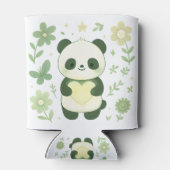 Whimsical Panda Heart Can Cooler 缶クーラー (裏面)