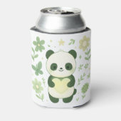Whimsical Panda Heart Can Cooler 缶クーラー (缶裏面)
