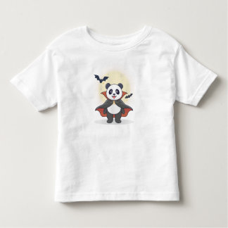 Whimsical Panda Wizard with Magic Hat トドラーTシャツ