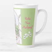 Whimsical Paris and Eiffel Tower MAHJONG カフェラテマグ (右)