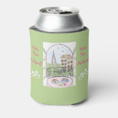 Whimsical Paris and Eiffel Tower Parley MAHJONG 缶クーラー (缶裏面)