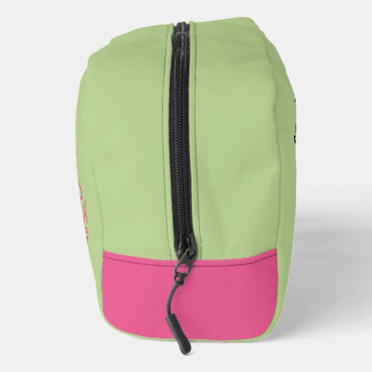 Whimsical Paris Eiffel Tower MAHJONG Zip Tile Bag ドップキット (右)