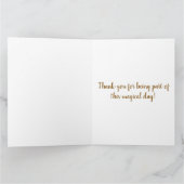 Whimsical Pastel Fairytale Castle サンキューカード (内部)