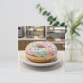 Whimsical Pastel Glass Glaze Donut   カード (スタンド正面)