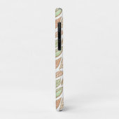 Whimsical Pastel Leaf Art Protective  Case-Mate iPhoneケース (裏面/左)