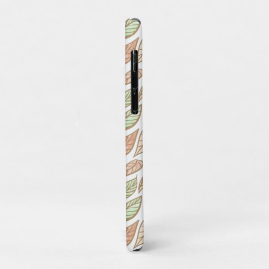 Whimsical Pastel Leaf Art Protective  Case-Mate iPhoneケース (裏面/左)