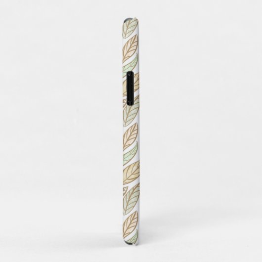 Whimsical Pastel Leaf Art Protective  Case-Mate iPhoneケース (裏面/右)