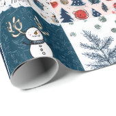 Whimsical Patchwork Christmas  ラッピングペーパー (ロールコーナー)