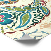 Whimsical Peacock ポスター (角)