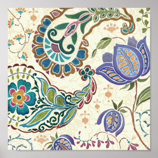 Whimsical Peacock ポスター (正面)