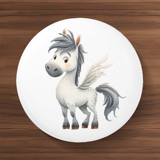 Whimsical Pegasus Ceramic Kids Room セラミックノブ