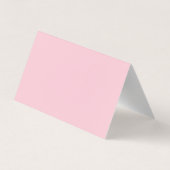 Whimsical Personalized Engagement couple Sign 名刺 (裏面)