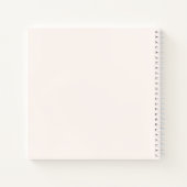 Whimsical Pink Ballet Dancer ノートブック (裏面)