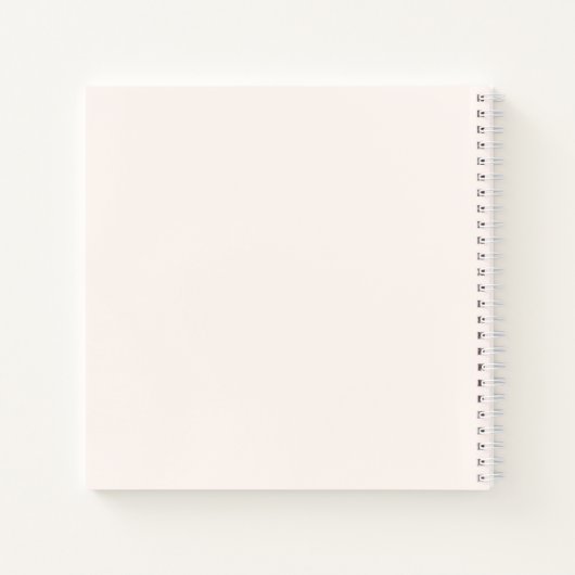 Whimsical Pink Ballet Dancer ノートブック (裏面)