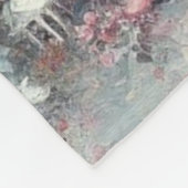 Whimsical Pink Christmas Tree Personalized フリースブランケット (角)