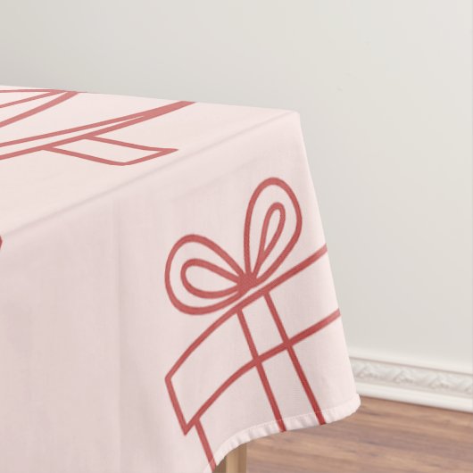 Whimsical pink monogram  テーブルクロス (インサイチュ)