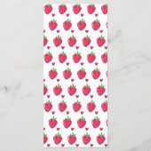 Whimsical Pink Strawberry Wedding メニュー (裏面)