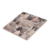 Whimsical Pink Winter Landscape (5) タイル (側面)