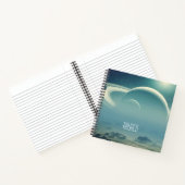 Whimsical Planets Space Dreamscape Personalised ノートブック (内部)