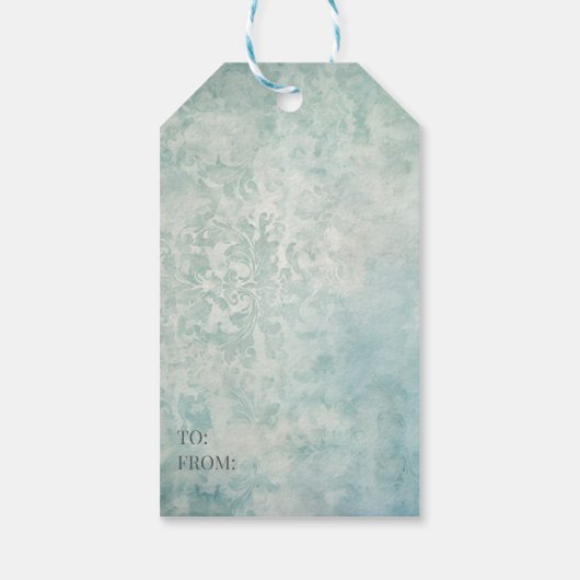 Whimsical Polar Bear Christmas  ギフトタグ (裏面)