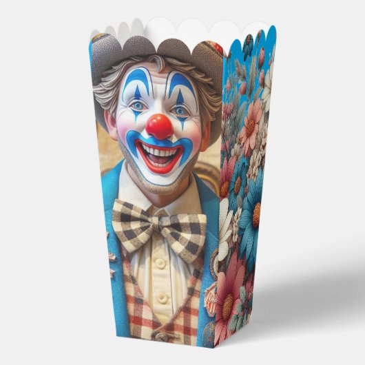 Whimsical Popcorn Style Favor Box フェイバーボックス (裏面)