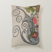 Whimsical Portrait アクセントクッション (正面(垂直))